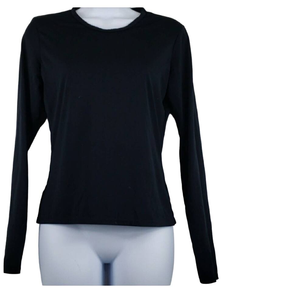 Patagonia Black Baselayer Capilene Long Sleeve Size Small